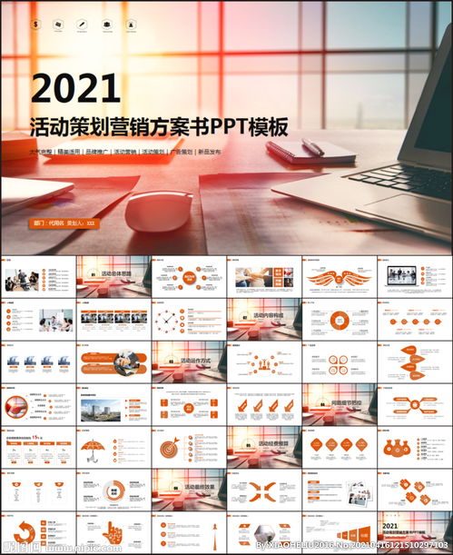 红色简约活动策划营销ppt